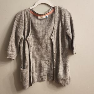 Short Sleeved Crop Sweater